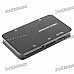 All-in-One USB 2.0 MS/M2/MicroSD/SD/XD Card Reader - Black