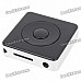 Stylish Mini USB Rechargeable MP3 Player - Black (Support 8GB TF Card)