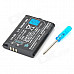 3.7V "1300mAh" Replacement Lithium Battery with Screwdriver for Nintendo 3DS