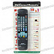 Universal Remote Control for TV/VCR/SAT/CABLE/VCD/DVD/LD.CD/AMP (2*AA)