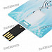Cool USB 2.0 DX Design Card Style USB Flash Drive (2GB)