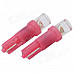 High Powered LED Vehicle Signal Lights 2-Pack (12V T5 Red)
