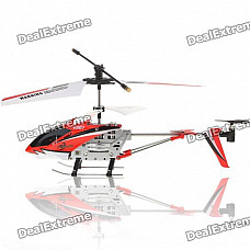 Rechargeable Wireless 3.5-CH Control Mini IR Helicopter Set - Silver + Orange