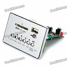 Car MP5 Player Module with Remote Controller/USB/SD/FM