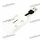 USB 2.0 SD/Micro SD/MS/M2 Card Reader - White