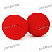 Red Sponge Clown Nose (2-Pack)