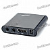 Mini 1080P Full HD Media Player with YPbPr/AV/HDMI/USB HOST/SD - Black