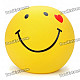 Smile Face Style Coin Bank - Yellow