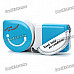 USB/4xAA Powered Mini Handy Cooler Air Conditioner - Blue + White