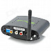 2.4G Wireless AV Sender & IR Remote Extender (Black)