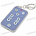 2-in-1 Mini Flashlight and Universal TV Remote Controller Keychain