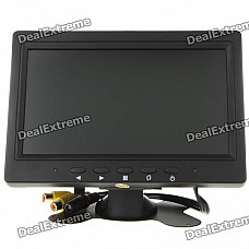 Portable 7" TFT LCD Monitor with AV In (480 x 234 / 12V DC)