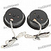 120W Dome Tweeter Component Speakers for Car Stereo Audio System (Pair)