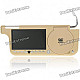 Car Sun Visor 7" LCD DVD Media Player with FM/AV In & Out/SD/USB