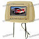 Car Headrest 7" LED Wide Screen Monitor (NTSC/PAL/DC 12V)