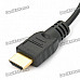 Gold Plated 1080P V1.4 HDMI Male to Micro HDMI Male Shielded Connection Cable (172CM-Length)