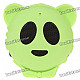 Mini Cute Panda Style USB Rechargeable MP3 Music Speaker with TF Slot - Green