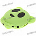 Mini Cute Panda Style USB Rechargeable MP3 Music Speaker with TF Slot - Green