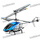 C7 3.5-CH R/C Gyroscope Helicopter with 300 KP Lens Camera - Blue (1GB TF/IR Remote/6 x AA)