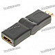 HDMI Male to Female Adapter/Converter (Black)