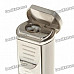 USB Rechargeable Electronic Cigarette Lighter - Silver