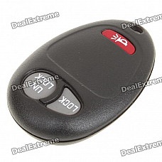 Replacement 3-Button Transponder Smart Key Casing for Hummer H3