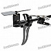 Iphone/Ipod Touch/Ipad Controlled Rechargeable 3-CH R/C I-Helicopter w/ Gyroscope - Black + Silver