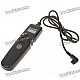 1" LCD Wired Timer Remote Switch Shutter Release for Sony A100/A200 + More (1 x CR2032)