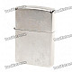 Genuine Zippo Brushed Fuel Copper Fluid Lighter - Silver