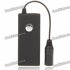 Rechargeable Bluetooth V2.1 Audio Receiver with 3.5mm Female Jack - Black