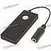 Rechargeable Bluetooth V2.1 Audio Receiver with 3.5mm Female Jack - Black