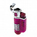 Tri-Flame Butane Jet Lighter with Color LED Display