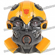 Cool Transformers Figure Coin Bank w/ Sound and Light Effects - Bumblebee (3 x AAA)