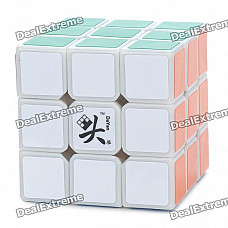 DAYAN 5 ZHANCHI 3x3x3 Brain Teaser Magic IQ Cube - White