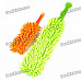 Soft Microfiber Chenille Car Cleaning Dusters - Orange + Green (2-Piece Pack)