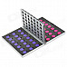 Portable Aluminum Alloy Intelligent Connect Four Game Set