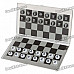 Portable Aluminum Alloy Magnetic Chess Set