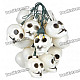 Halloween 16-Skull Style Colorful Flashing String Light (220V)