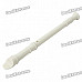 ABS Recorder Instrument Toy w/ Cleaning Stick - White