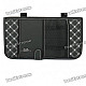 Double-Deck Auto Car Sunshade Board with CD Storage Bag - Black + White (Holds-12CD)