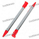 Aluminum Extendable Stylus for Nintendo 3DS - Red (2-Pack)