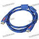 Gold Plated 1080P V1.4 HDMI Male to Male Shielded Connection Cable (1.5M-Length)