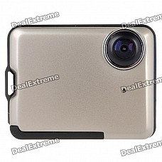 Wide Angle Digital 1.3MP CMOS Car DVR Camcorder w/ HDMI/TF - Black + Silver (2.0" TFT LCD)