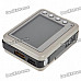 Wide Angle Digital 1.3MP CMOS Car DVR Camcorder w/ HDMI/TF - Black + Silver (2.0" TFT LCD)