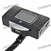 1.5" LCD MP3 Player FM Transmitter + Bluetooth Hands-Free with Steering Wheel Mount Control