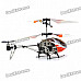 T89 Rechargeable Wireless Remote Control 3-CH Helicopter with Gyroscope (IR Remote)