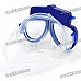 USB Rechargeable 1.3M Pixels Underwater Diving Mask Digital Camera Camcorder - Blue (4GB)