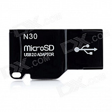 Ultra-slim Micro SD TransFlash USB Card Reader (Color Assorted)