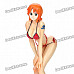 One Piece PVC Anime Figure with Display Base - Sexy Bikini Nami