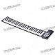 61-Key Digital Roll-up Soft Silicone Piano with MIDI